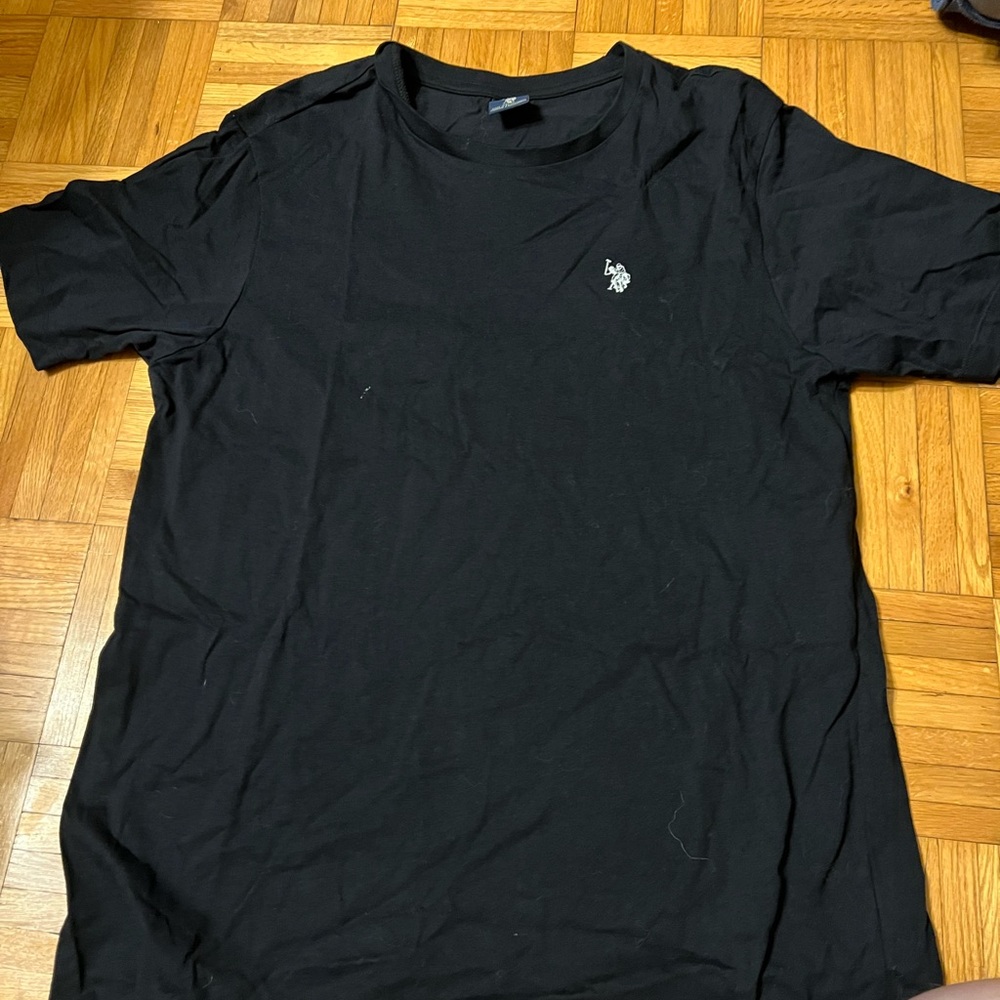 Men's polo Black T-Shirt